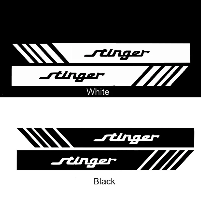 

Personalized Modified Car Stickers Morning Stinger Letter Car Rearview Mirror Side Window Trunk Helmet Decals PVC Waterproof