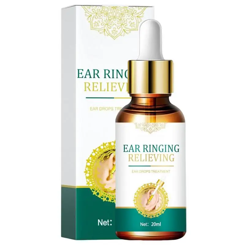 

Ear Ringing Relieving Drops Organic Relieve Deafness Tinnitus Itching Earache Health Care Ear Hard Hearing Tinnitus Oil 20ml