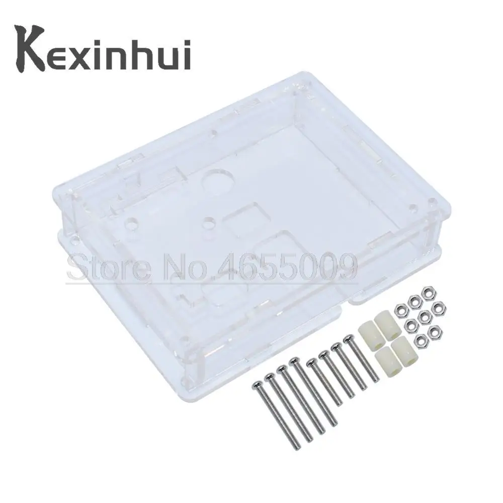 Прозрачный акриловый корпус для тестера транзисторов и емкости LCR-T4 Mega328 M328 Do It Yourself Kit.