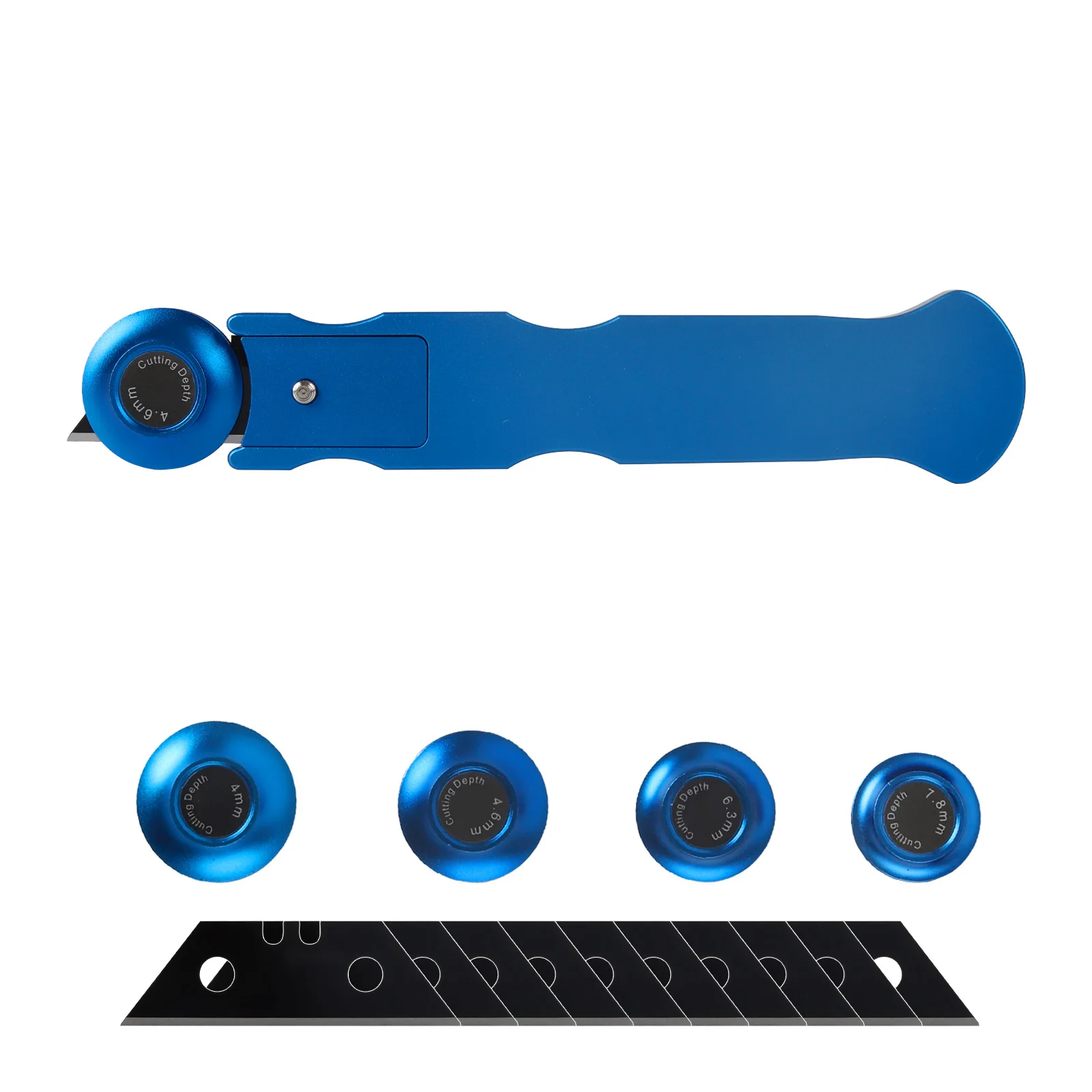 

Роторный резак для пленки синий/красный