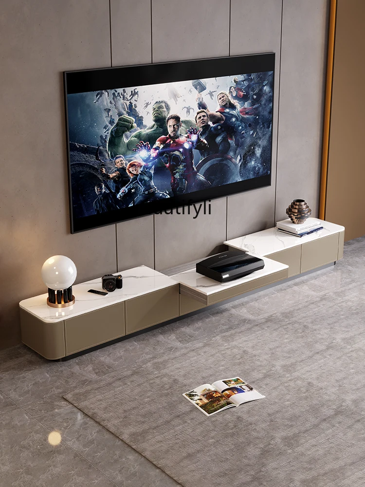 Шкаф для телевизора с лазерной проекцией выдвижной кожаный проектор в