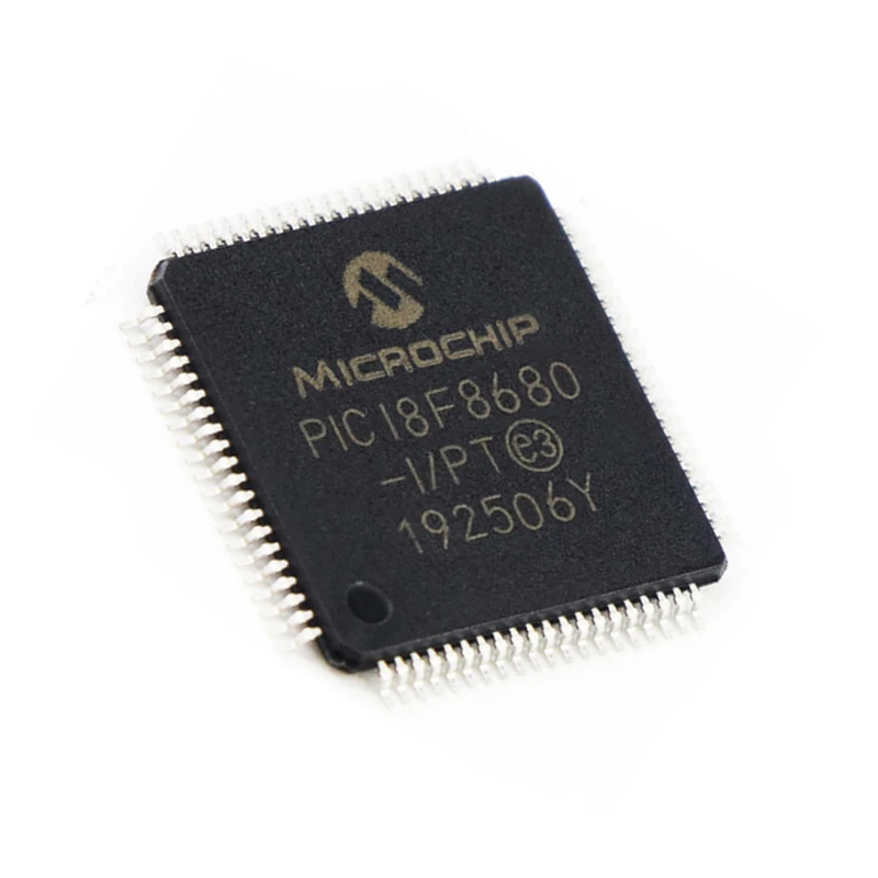 

1 Piece PIC18F8680-I/PT PIC18F8680 TQFP-80 Microcontroller Original Brand New Chip