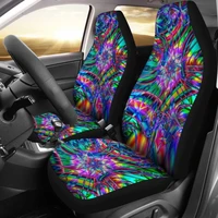rainbow illusion car seat coverspack of 2 universal front seat protective cover