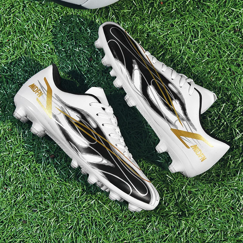 New Football Shoes Children's Boys Little Students Girls Broken Nails Youth Training  Club Match Couple