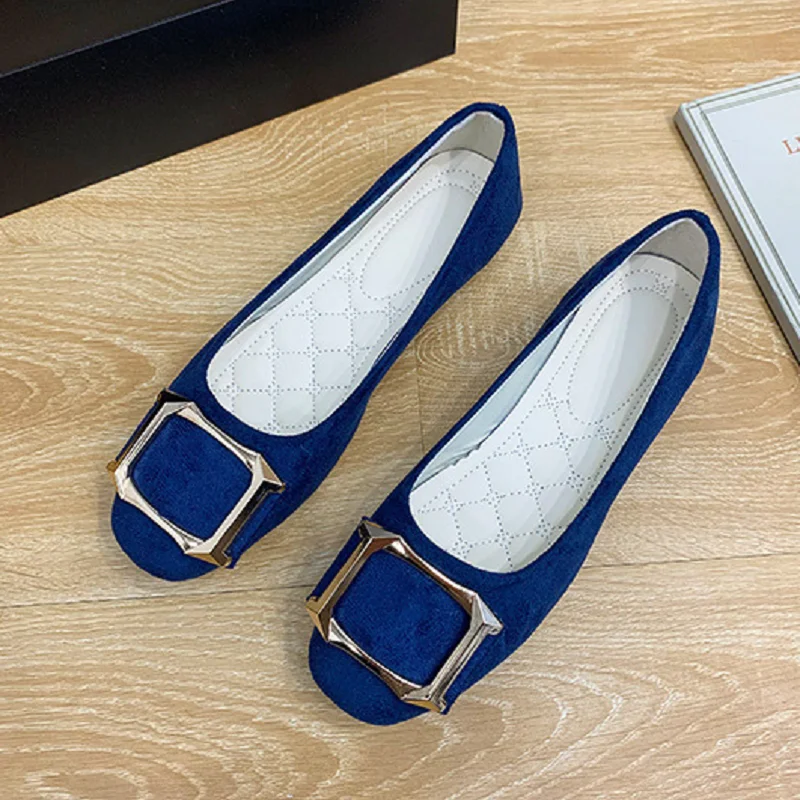 Cresfimix sapatos femininas женская мода с круглым носком темно-синие удобные туфли на