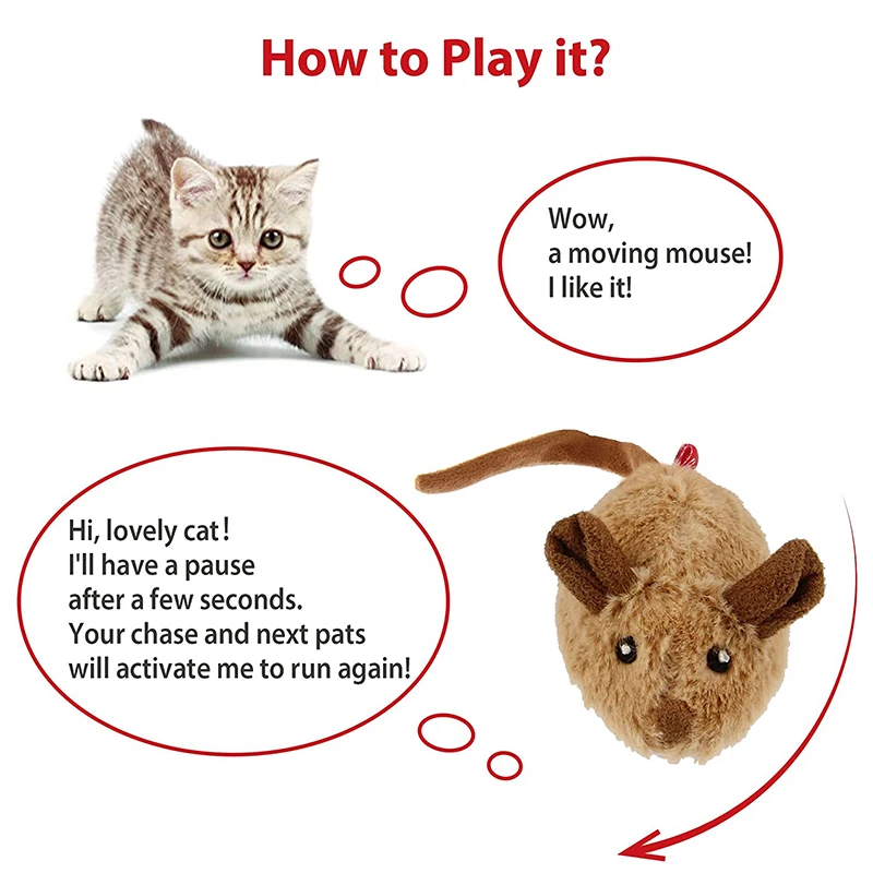 The cat was chasing the mouse. Gigwi 75240 игрушка для кошек мышка интерактивная. robot cat.