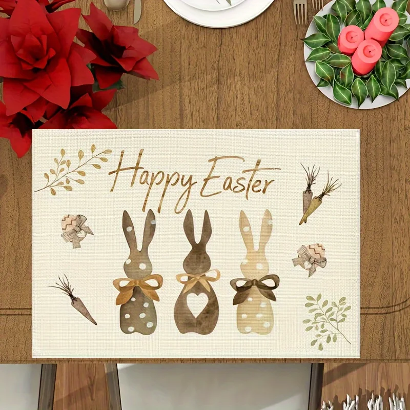 

Пасхальные салфетки с кроликами