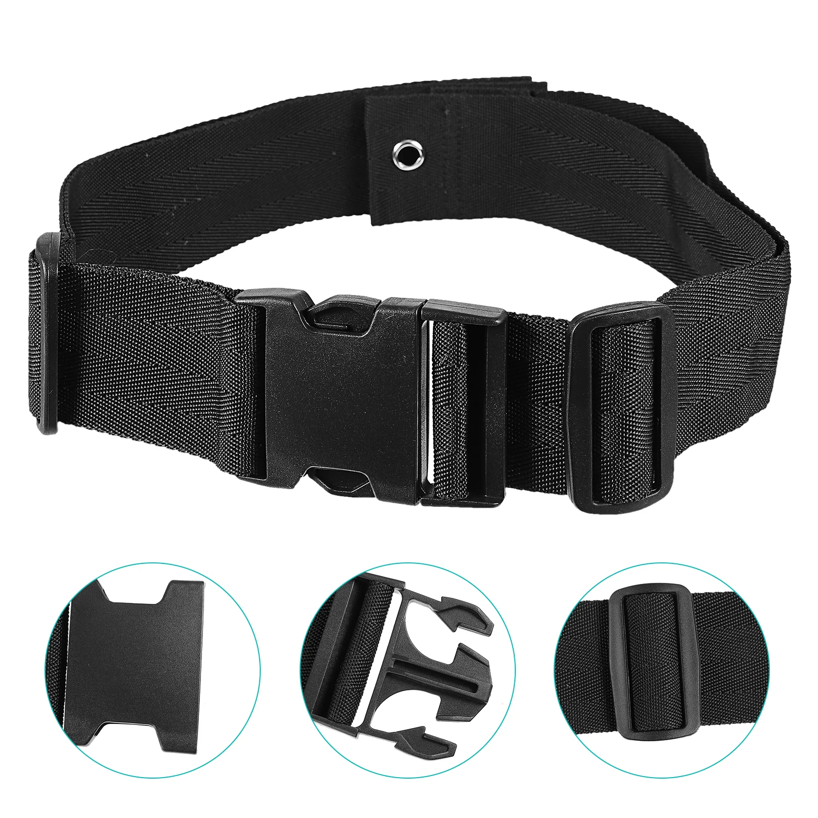 

Wheelchair Harness Chair Safety Restraint Strap Adjustablesupport Strapsvest Torso Lap Waist Belt