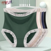 cotton panties female sexy underpants women seamless breathable lace elastic briefs underwear smoothing pantys lingerie 45 90kg