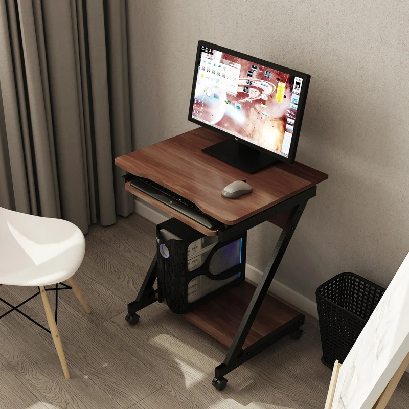 

Настольная подставка для монитора, роскошный деревянный стол для компьютера, спальни, офиса, кабинета, миниатюрный письменный стол, домашня...