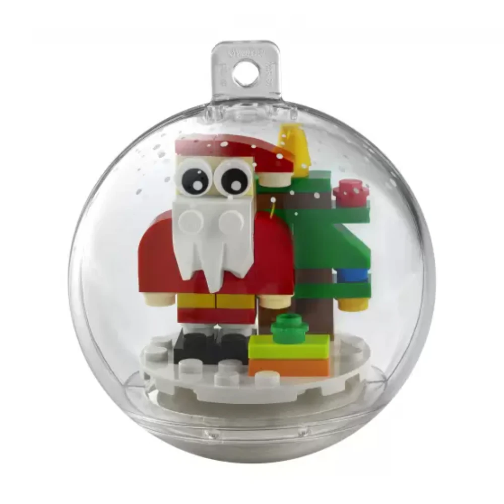 Конструктор LEGO Iconic 854037 Ёлочное украшение Санта 6+ | Игрушки и хобби