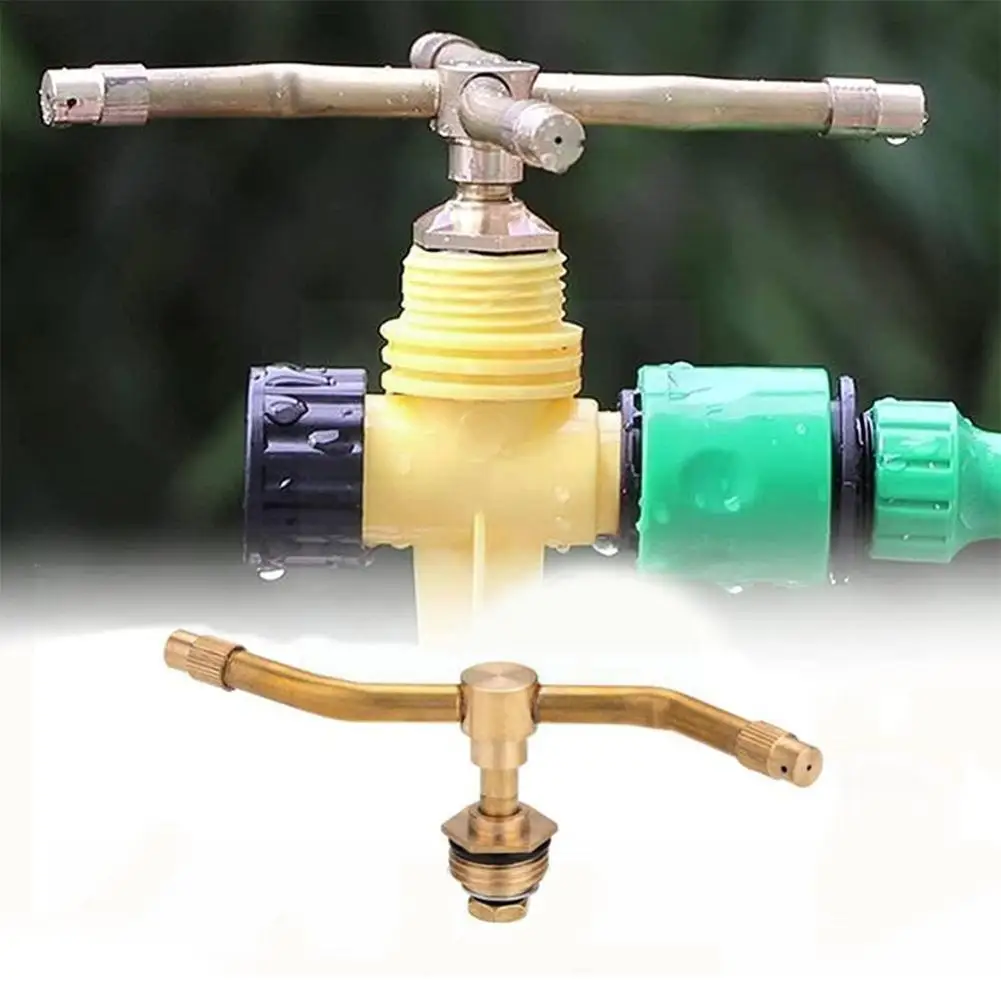 

1PC Automatic Brass Rotary Whirling Sprinkler with 2/3/4 Arm for Garden Irrigation Watering Nozzle Spray Rotating Brass Spr U5O4