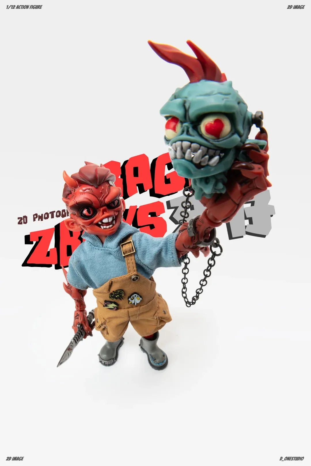 Фото Коллекционная фигурка D_one Studio: Новая Официальная Аутентичная Серия Zboys Rage, Масштаб 1:12, Подвижная, Для Взрослых Коллекционеров №3