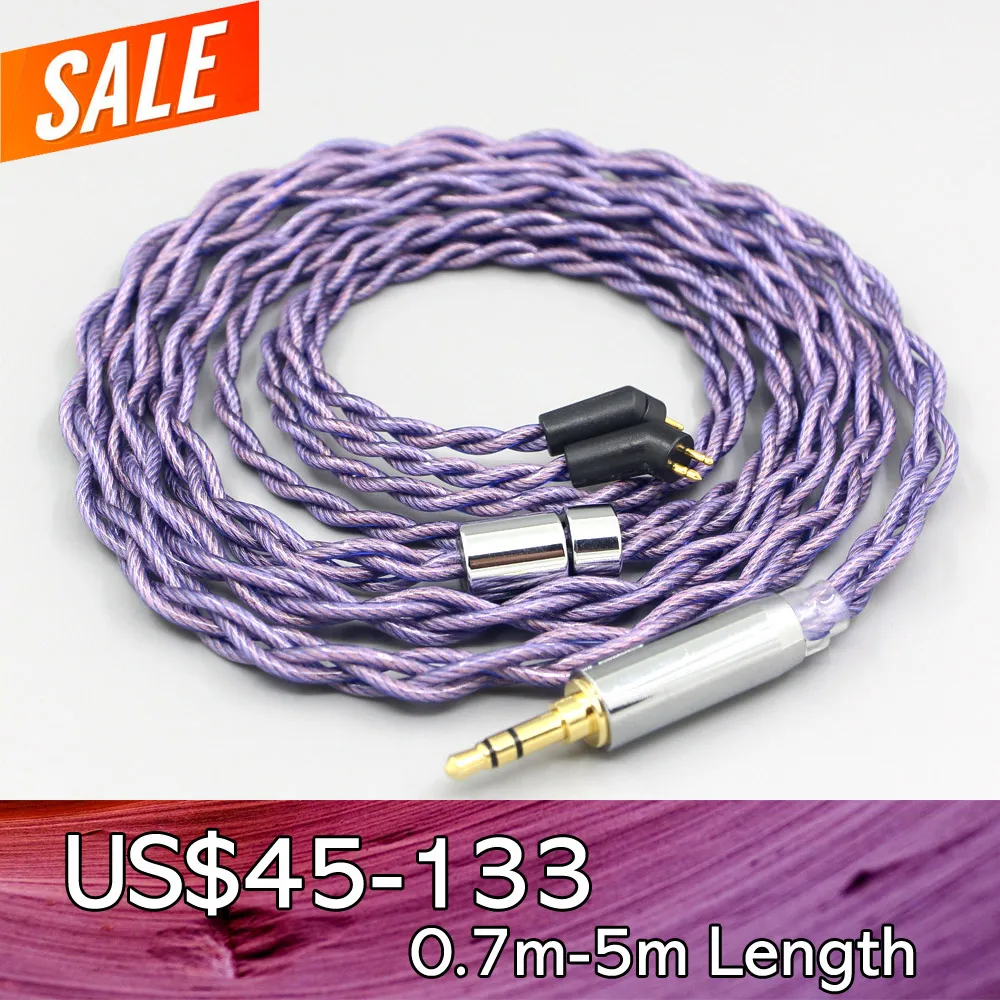 

Type2 1.8mm 140 cores litz 7N OCC Headphone Earphone Cable For Etymotic ER4B ER4PT ER4S ER6I ER4 2pin 1.8mm LN007860
