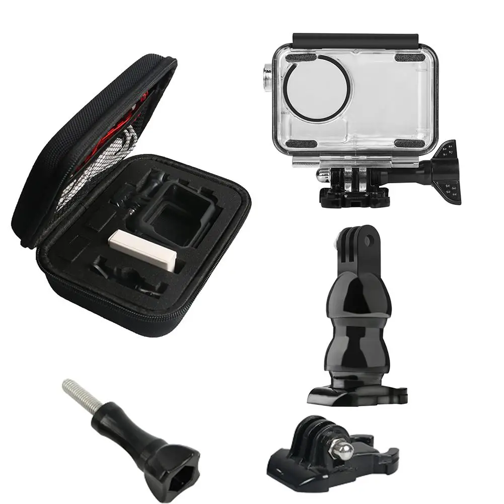 

Waterproof Frame Border 2 Section Gooseneck Long Screw Bag for DJI OSMO Action Waterproof 40m Meets Diving Requirement
