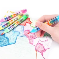 20color children painting toys wax crayon baby funny creative educational oil pastel kid graffiti pen random color