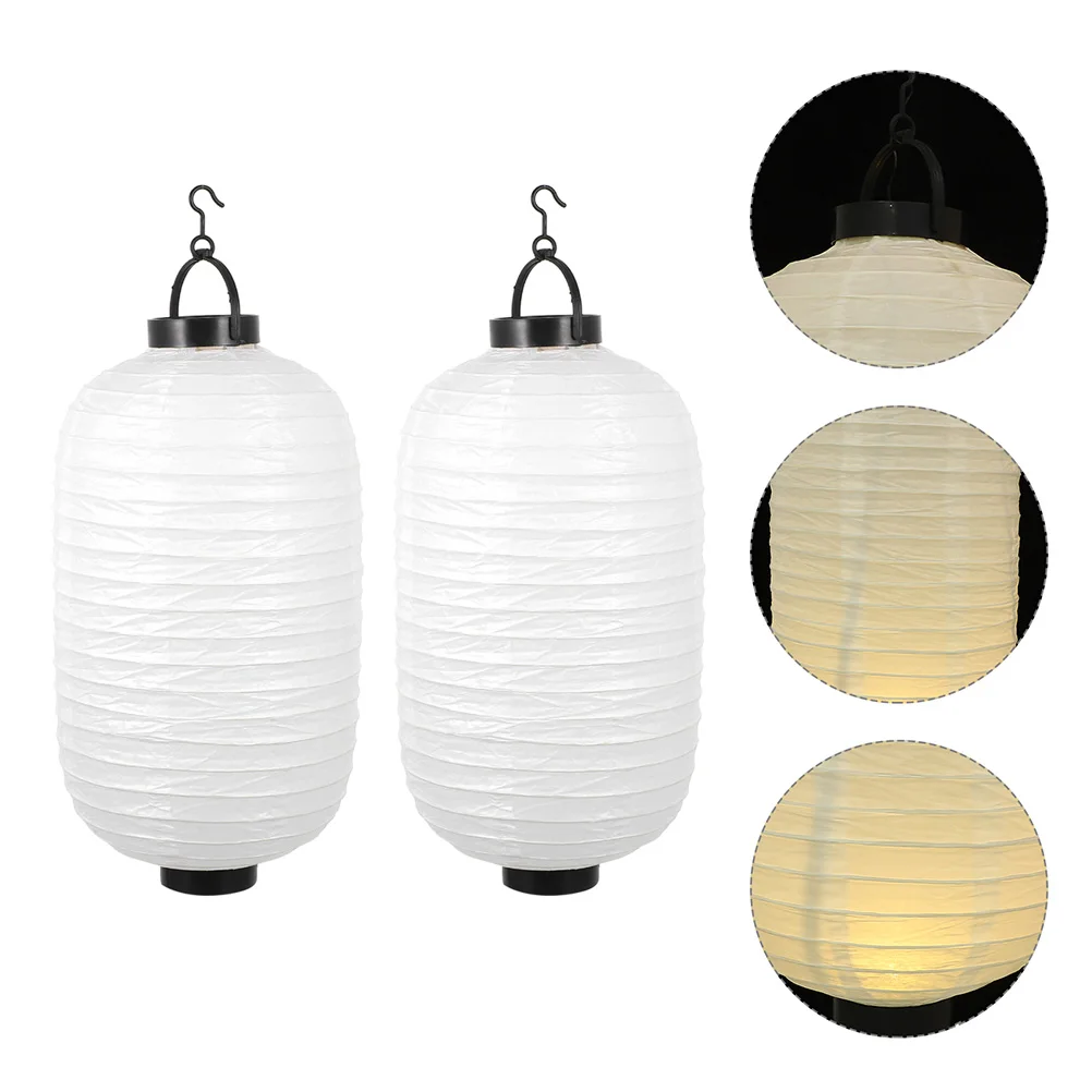 

Lantern Lanterns Japanese Paper Hanging Sushi Bar Decorations Led Ramen Asian Lamp Party Chinese Red Light Traditional