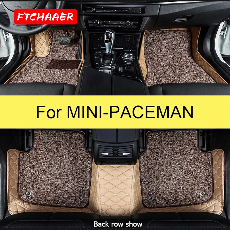 FTCHAAER  Car Floor Mats For Mini Paceman R61 2012-2016 Years Foot Coche Accessories Auto