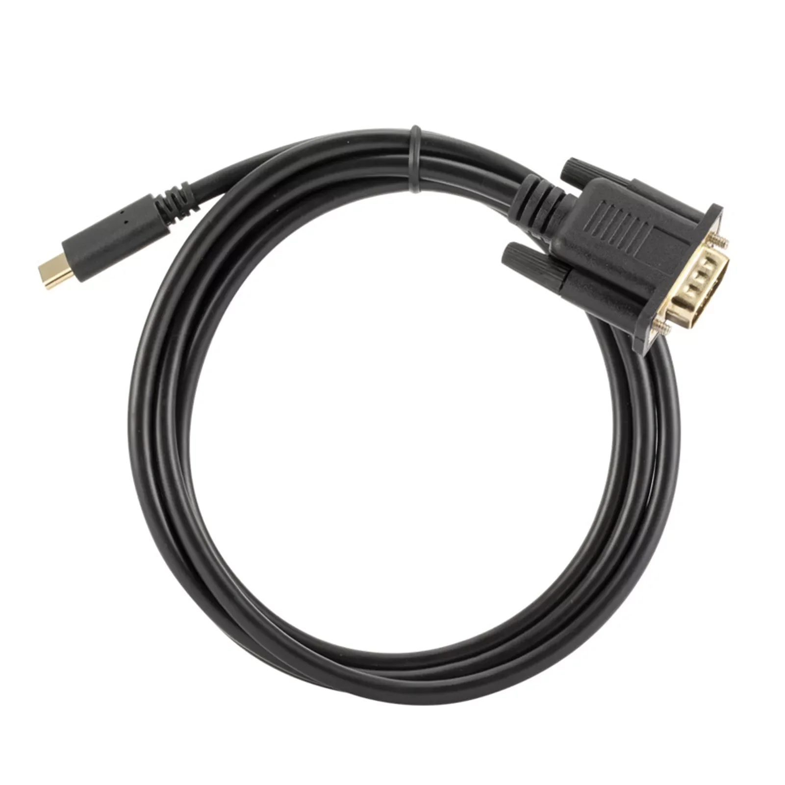 

Home Plug Play HD Durable Video Office Monitor Portable USB C To VGA For Laptop Projector Fast Transmission Adapter Cable