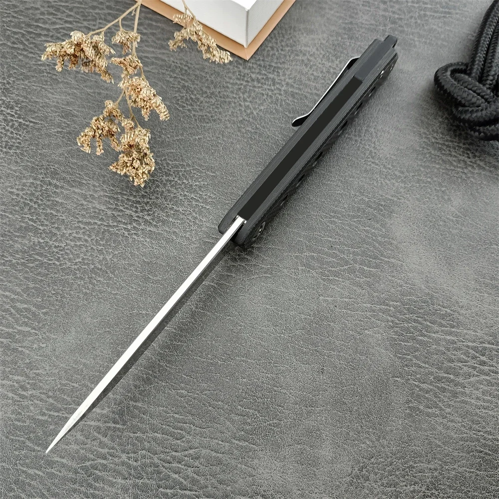 Походный Складной нож 440C со стальным лезвием G10 инкрустированный ручкой из