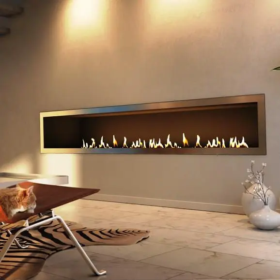 Inno-Fire  72 inch    electric remote fire place smart remote control