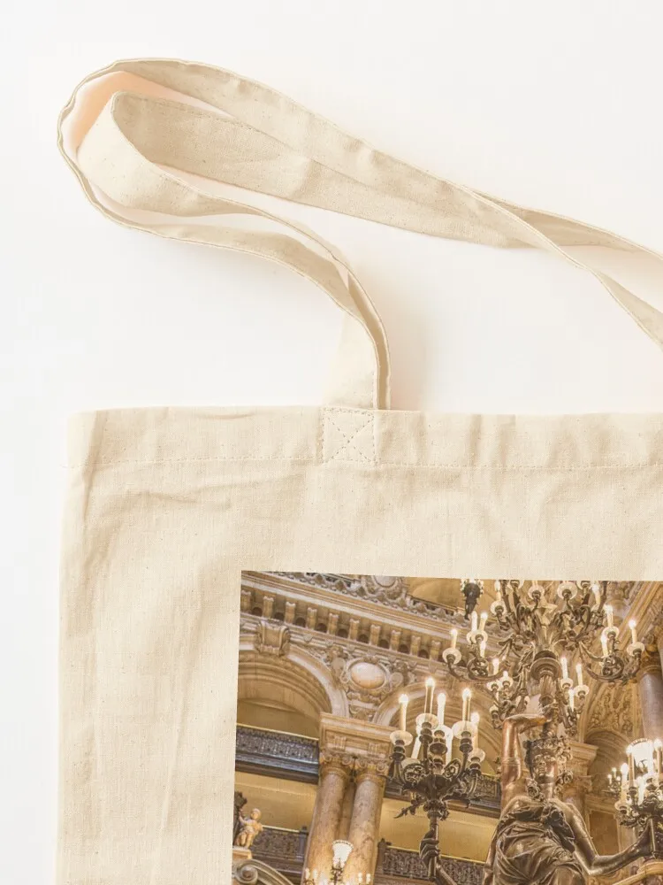 Франция. Париж. Оперный Гарниус. Люстра. Большая сумка на заказ холщовая женские
