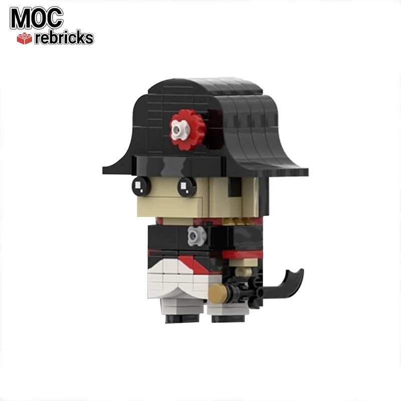 

Конструктор MOC для детей, набор аксессуаров «Французский император», креативная детская игрушка «сделай сам», подарок на день рождения