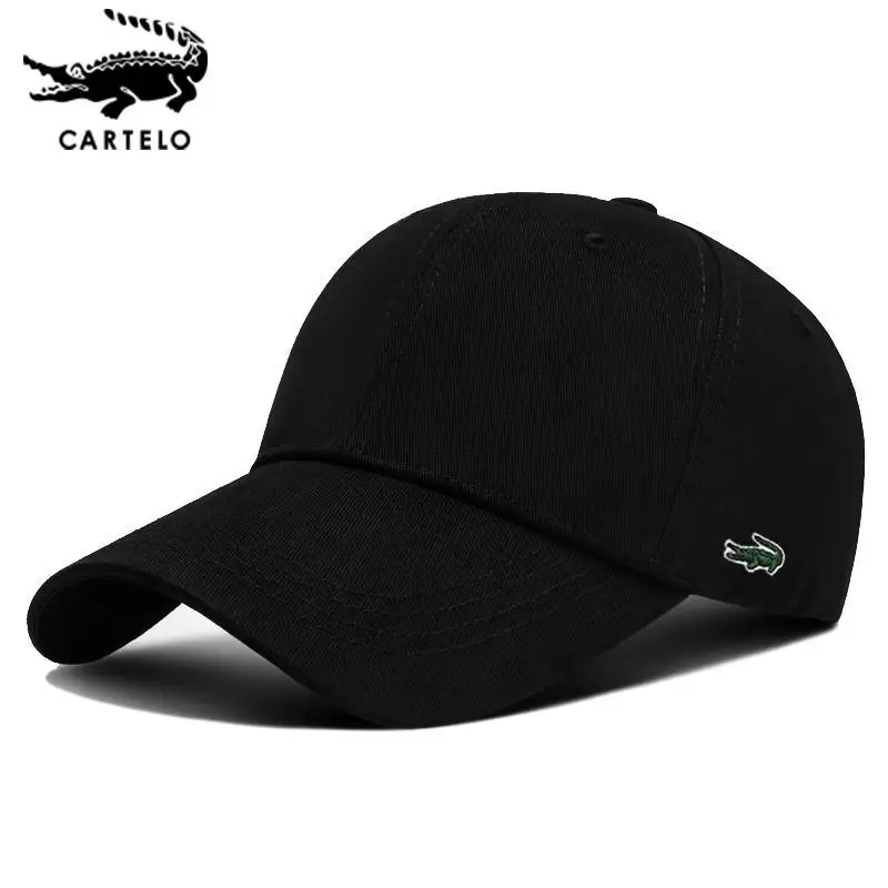 

2023 Cartelo Men's Sports Baseball Cap Pointed Top Summer Cap General Sun Hat Fashion Baseball Cap Embroidered Duck Tongue Cap