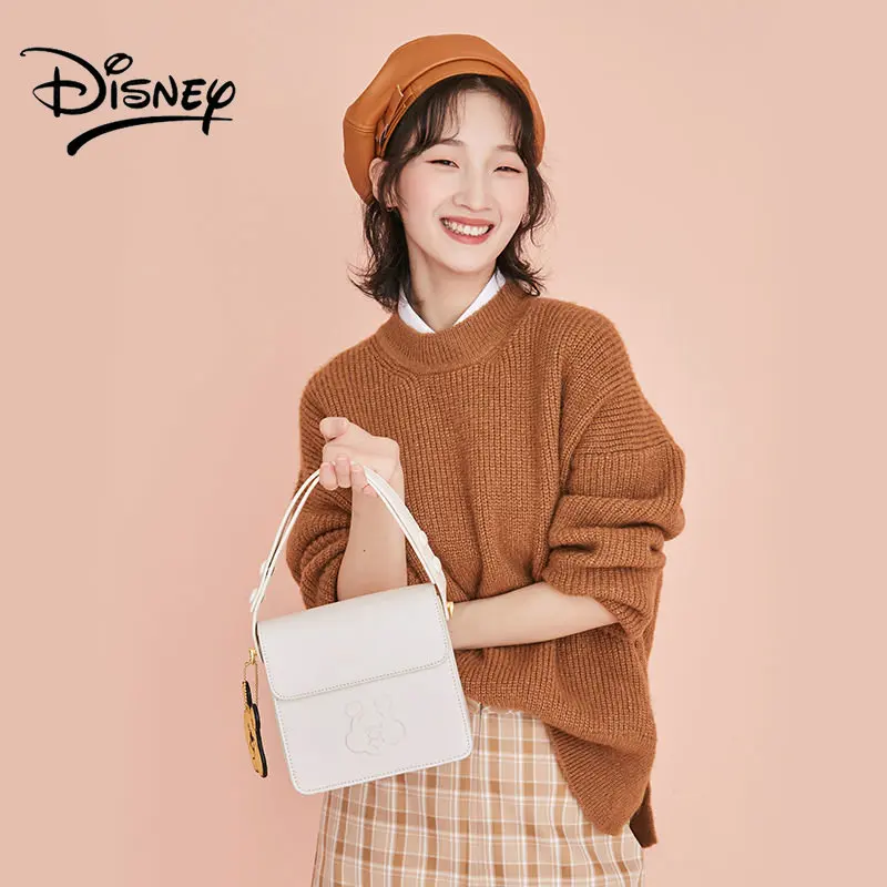 Disney Pooh Bear Female Shoulder Bag Light Luxury Shoulder Bag Niche Handbag Birthday Gift Underarm Bag To Girlfriend