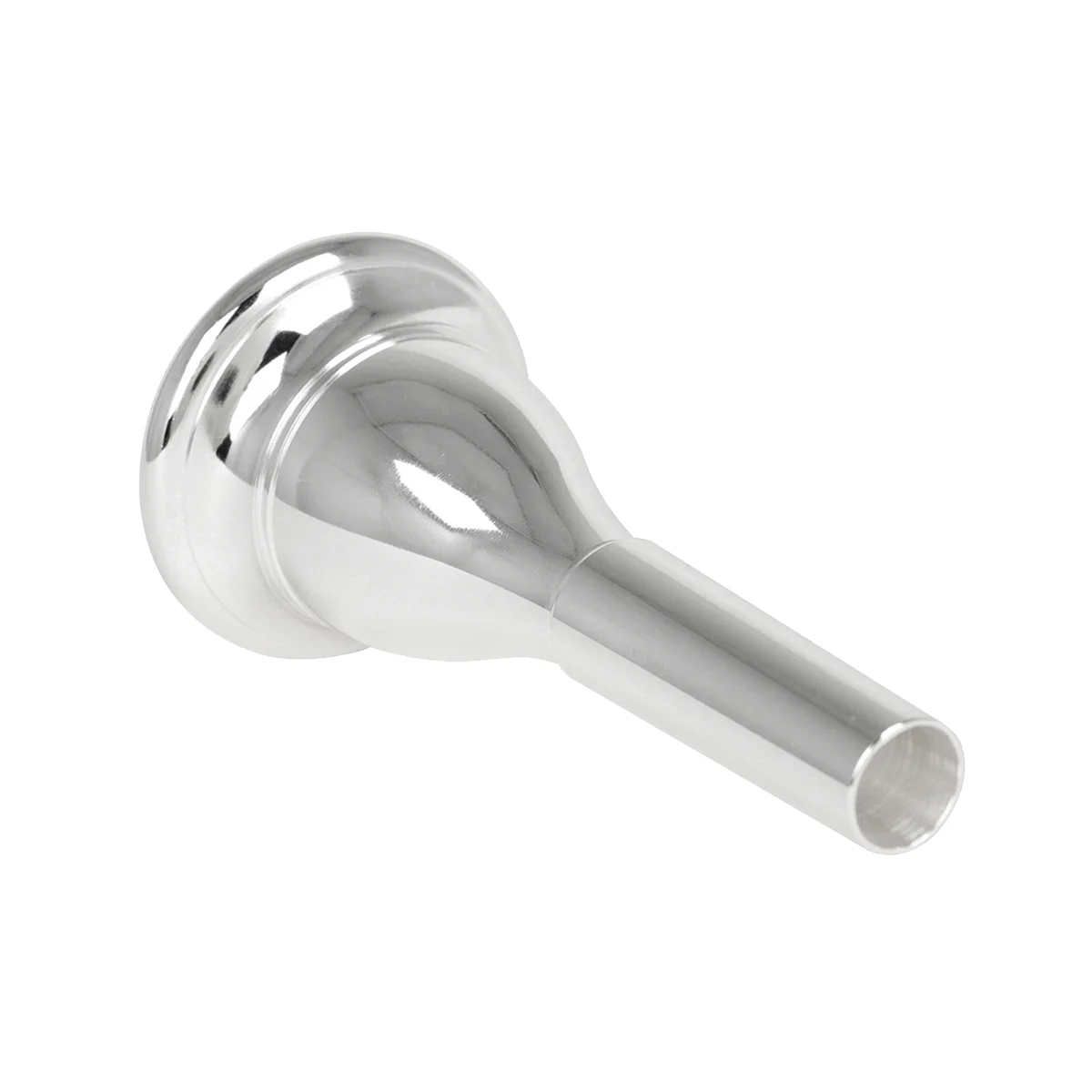 

Tuba Mouthpiece Solid Brass Construction Gold Plated Musical Instrument Accessories Brass Instrument Accessories Silver