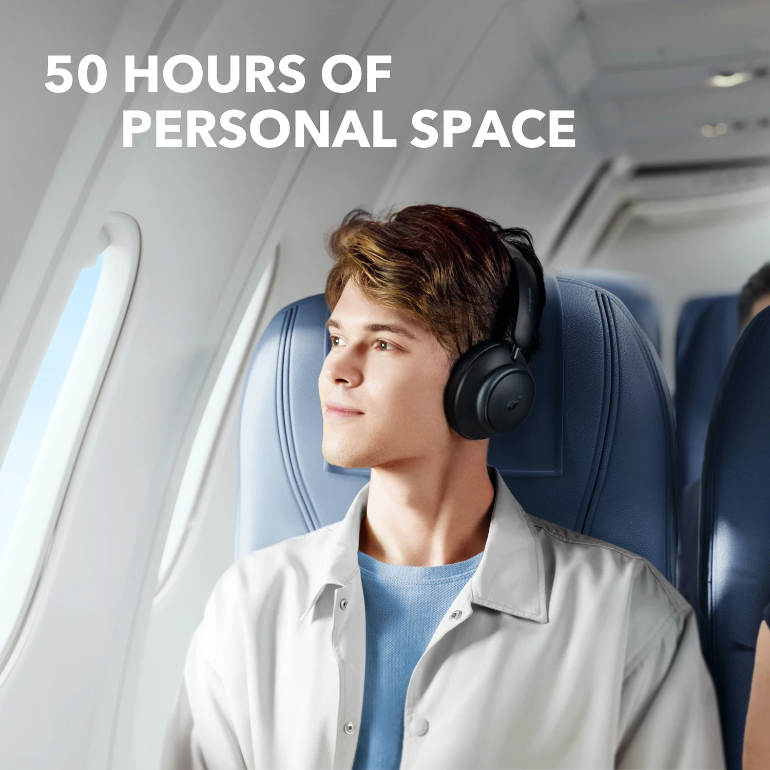 Tanie Soundcore Anker Space Q45 Adaptacyjne Słuchawki Z Redukcją Szumów Bardzo Długi 50H Czas Odtwarzania Kontrola Aplikacji Hi-res Sound Bluetooth 5.3