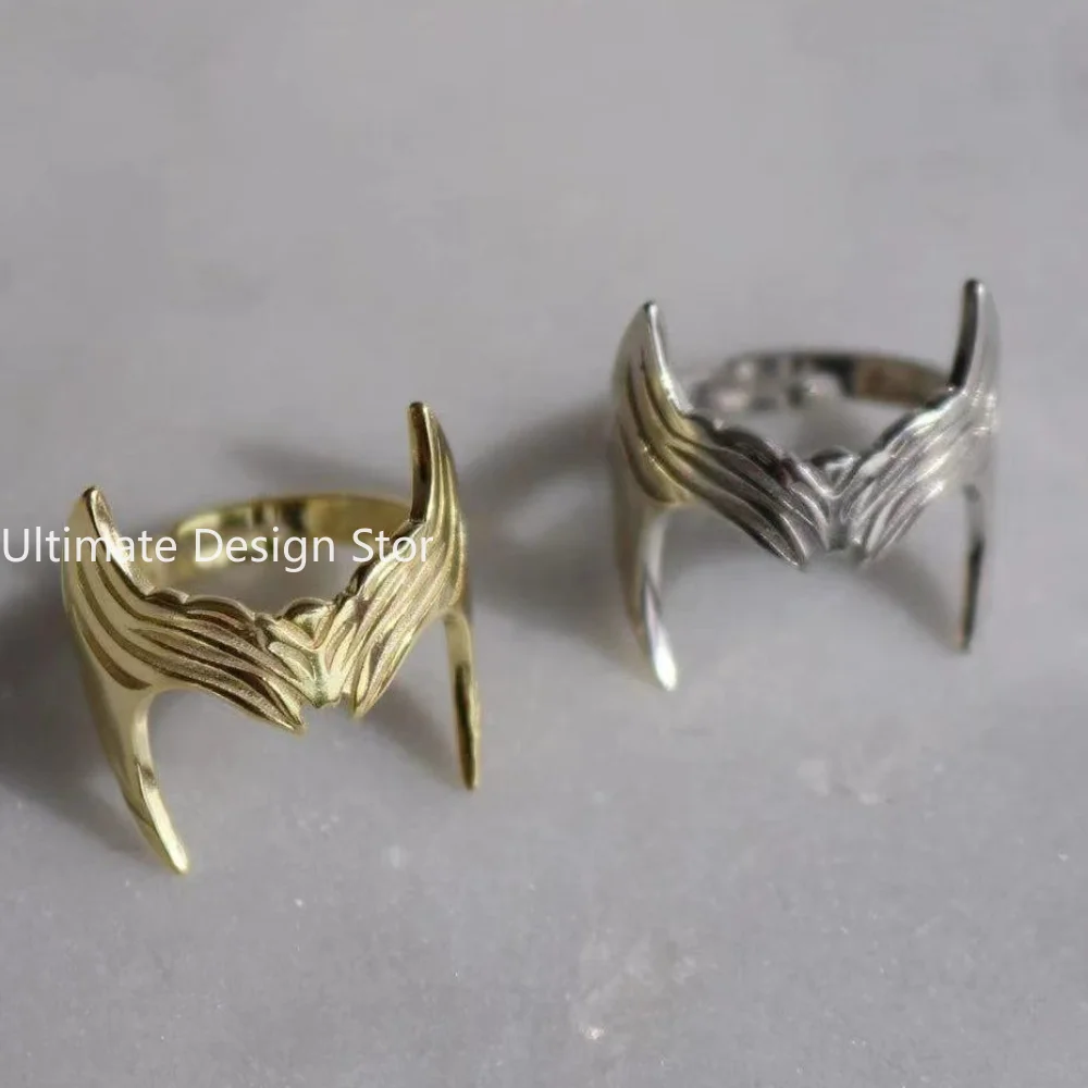 Классические кольца в виде алого ведьмы короны для мужчин и девочек