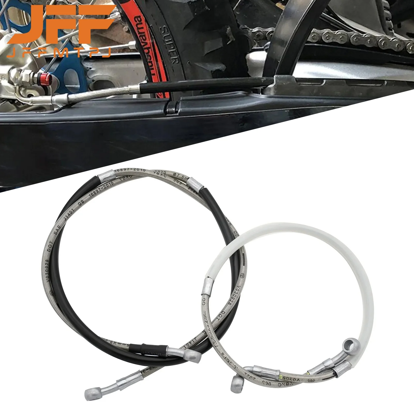 Фото Трубка тормозной системы (передняя и задняя) для мотоциклов XC SXF KTM SX XCF EXC EXCF 125 150 200 250 300 350 400 450 500 530 2014-2026 годов выпуска. №1