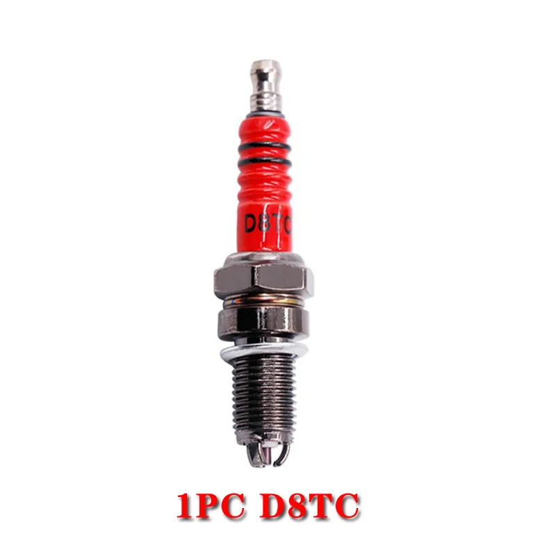 

Свеча зажигания A7TC D8TC GY6 50cc-70cc 90cc 110cc 125cc 150cc 160cc Мотоцикл ATV квадроцикл Картинг Мопед мини-Внедорожный гоночный велосипед