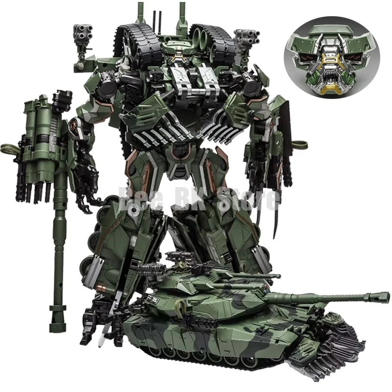 

Игрушки-трансформеры Brawl WJ M04 SS Leader камуфляжная модель танка M1A1 сплав 28 см экшн-фигурка робот коллекция деформированные подарки