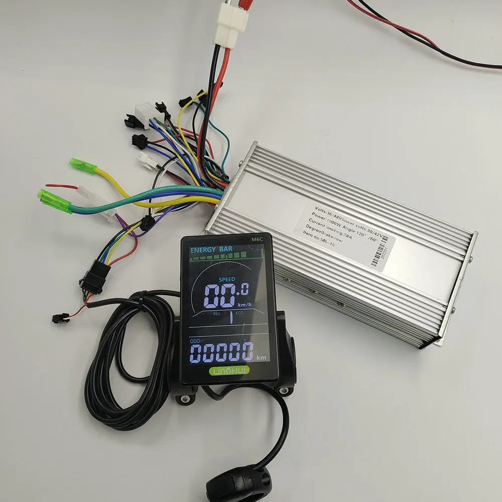 Точечный матричный экран MC60 вертикальный ЖК-экран инструмент + 24V36V48V/450W-1000W