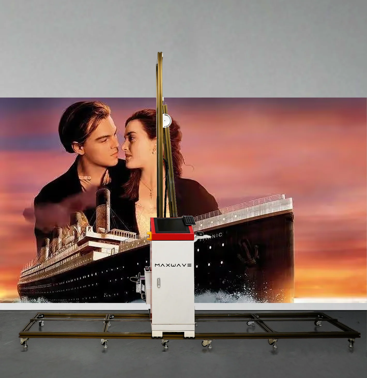 

3D Вертикальная печатная машина, струйный принтер, печать на стене, дерево, камень, стекло для художественного оформления, горячая Распродажа, завод Maxwave