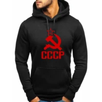 new sweater cccp hoodie mens womens printed cotton long sleeves ussr moscow russia fashion tops winter casual loose sportswear