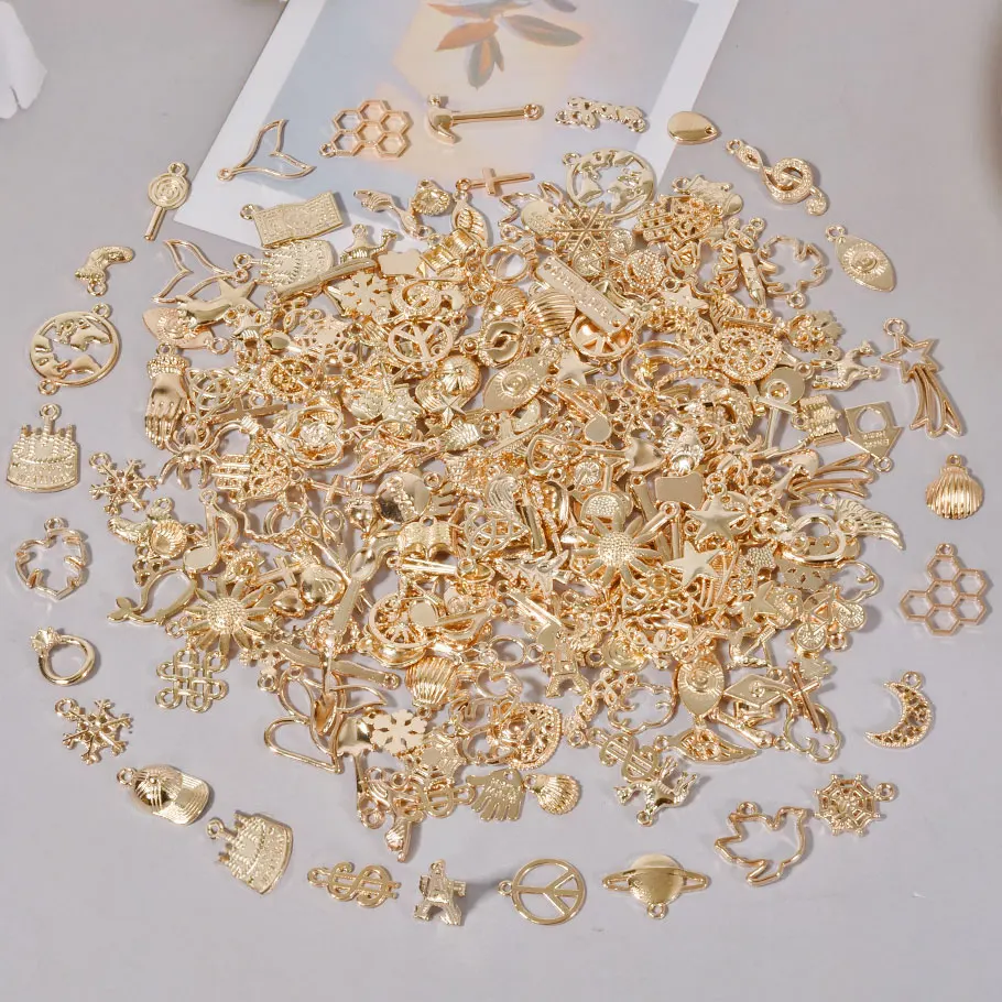 Новый 20/30/60 шт. Kc золотого цвета Древний Египет скарабей паук стрекоза животное