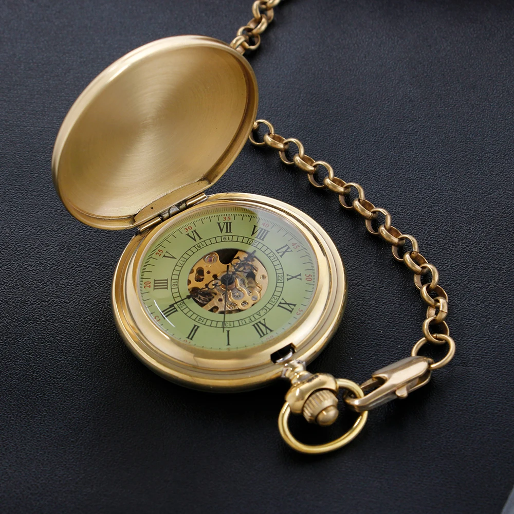 Antique Noble Knight Emblem Sign Mechanical Pocket Watch Men's Necklace Pendant Clock Retro Gentleman Gift Accessories