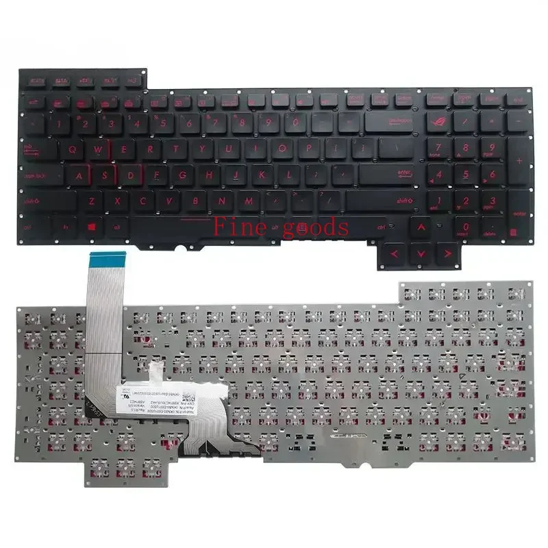 Новая клавиатура для ноутбука Asus G751 g751j g751jl g751jm G751JT G751JY g751jl-bs17t28 G751JT-CH71 G751JM-BHI7T25 gfx71