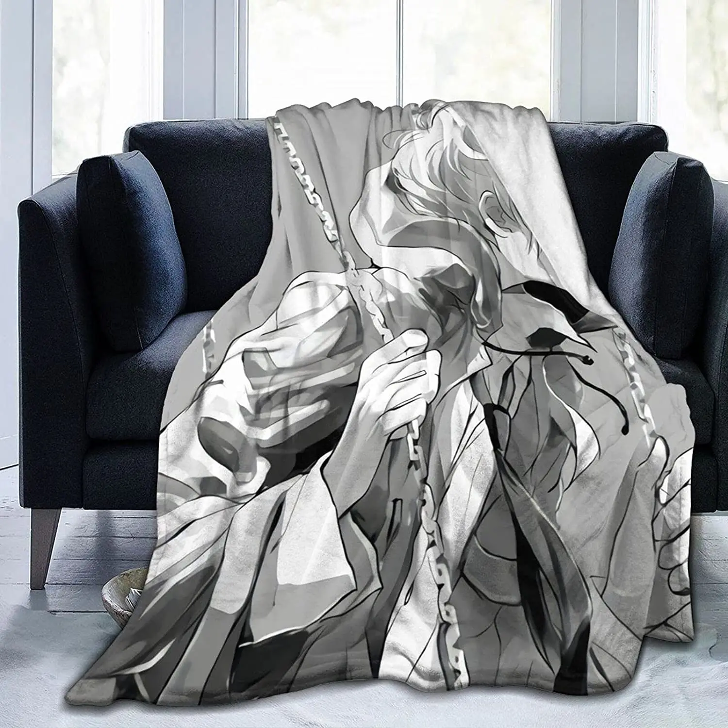 

Aru Akise Fluffy Soft and Comfortable Blanket, Anime Warm Embrace of Sympathy