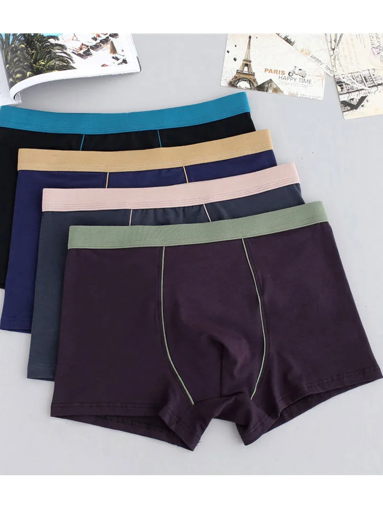 Мужские трусы-боксеры из 3 хлопка внутренняя экипировка 00% большие размеры ведро