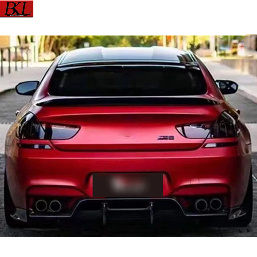 Для BMW серии 6 M6 F12 F13 F06 640 630 PSM автомобильный задний бампер из углеродного волокна