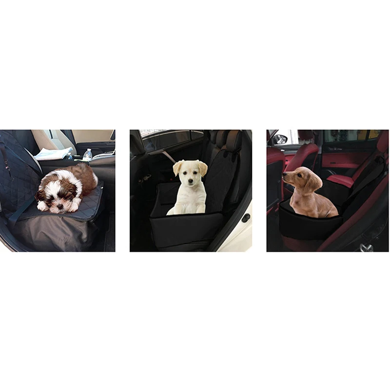 Pet Dog Car Seat Cover 2 In 1 Dog Car Protector Transporter Waterproof Cat Basket Dog Car Seat Hammock For Dogs In The Car 2023 images - 6