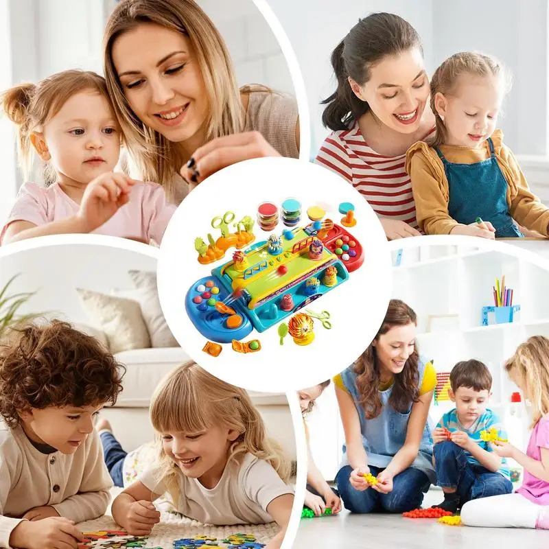 Набор для парикмахерской с тестом набор инструментов стрижки глиняный