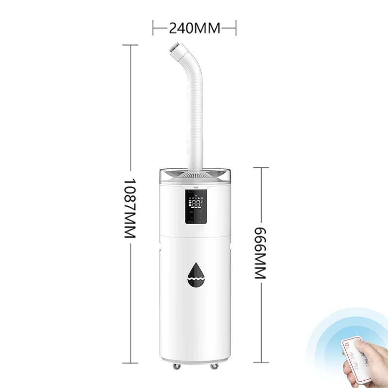 

Large volume 17L Air purifying Humidifier Portable Vertical type Air mist maker machine Ultrasonic Humidifier