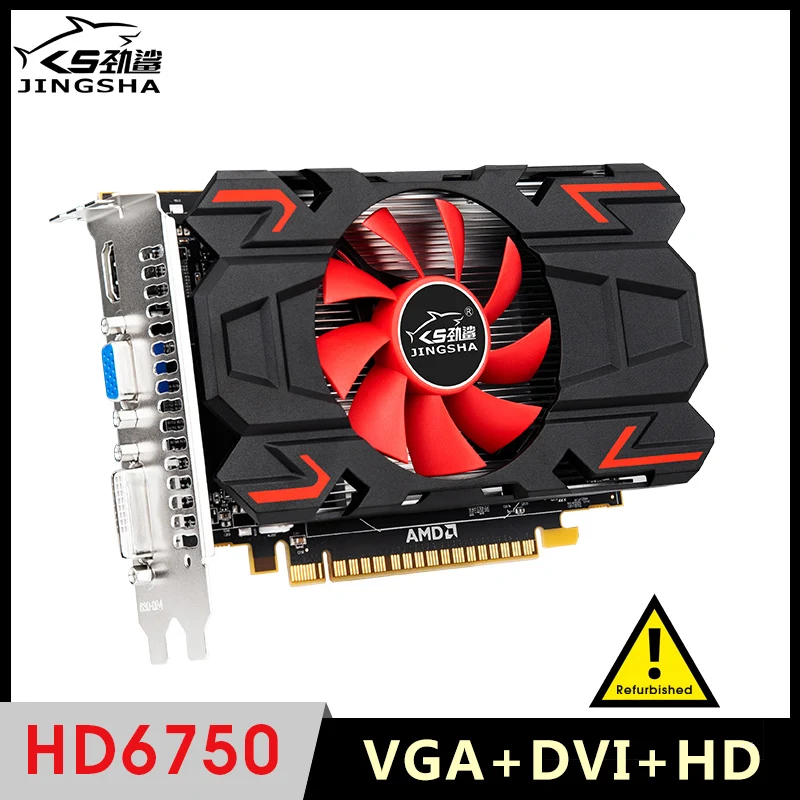 

HD6750 Graphics Card PCIe X16 1GB GDDR5 128 Bit VGA DVI-I HDMI-Compatible Video Cards for AMD Radeon HD 6750 placa de video