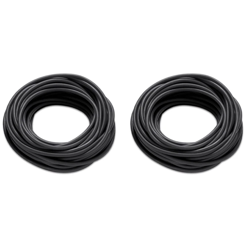 

2X 3 Meters Long High Elasticity Natural Latex Rubber Tube Hose Used For Fitness Yoga Traction Exercise Vacuum Hose