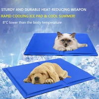summer pet cool bed mat small dog cat rapid cooling pad teddy golden retriever kennel french bulldog smooth durable sleep mat